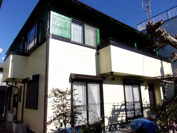 武蔵野市で外壁屋根塗装