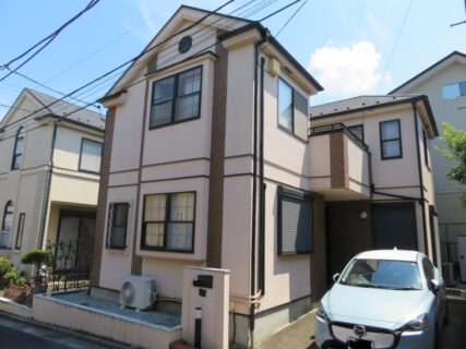 練馬区I様邸で外壁屋根塗装工事（ダイナミックトップ）